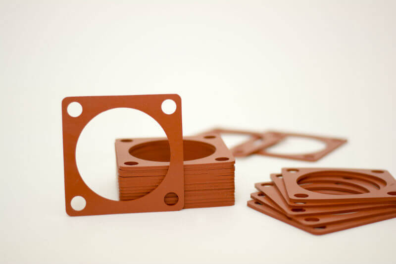 silicone red rubber gasket